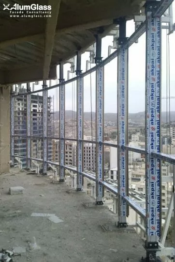 نصب مولیون‌ها و ترنزوم‌های کرتین‌وال- آلومینیوم شیشه تهران
