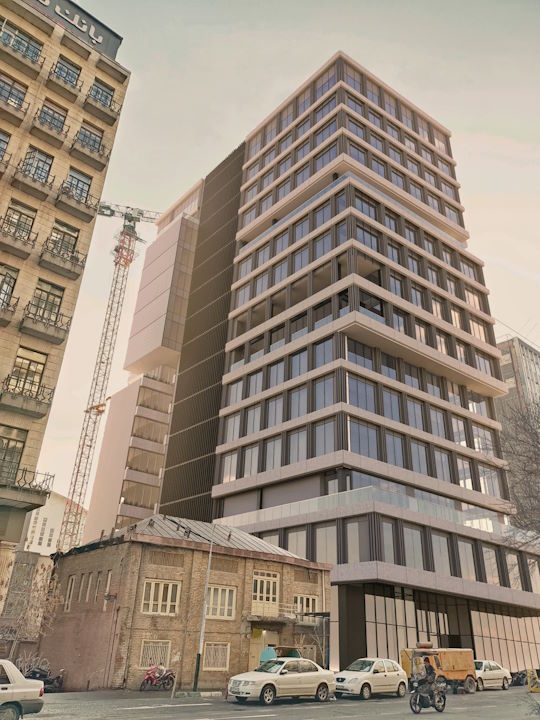 نما کرتین وال و نما بتن hpc